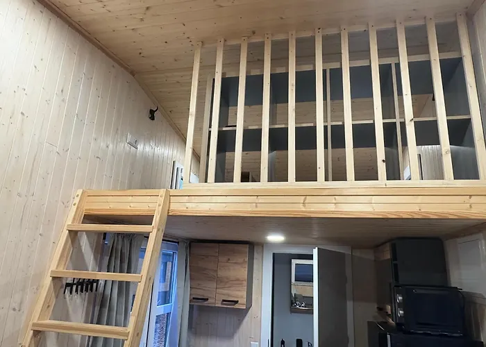 Ke-tiny- Siedlung Haus Paulchen Semesterbostad